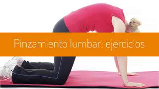 Pinzamiento lumbar ejercicios que lo alivian [upl. by Lyndsay]