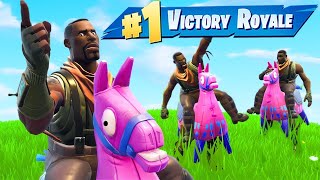 Lama Bineği İle Fortnite Win [upl. by Boris]