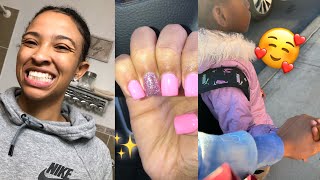 SPEND A FEW DAYS WITH ME  Getting New Tooth Nail Appt Auntie Duties Groceries VLOGTOBER DAY 7 [upl. by Barber]