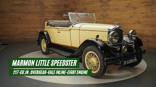 Marmon “Little” Speedster  Very rare  8cylinder  Project car  1927 VIDEO wwwERclassicscom [upl. by Ybroc]