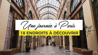 18 ENDROITS à visiter à PARIS Throughmyeyes [upl. by Adnalro]