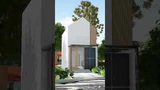 4x6 Meters small house design low budget home smallhousedesign [upl. by Darnell260]