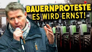 Bauernproteste  Bauer spricht Klartext Interview Anthony Lee [upl. by Lefton]