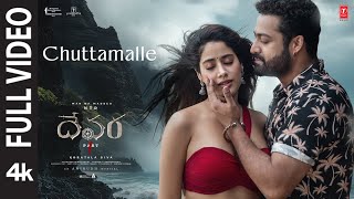 Full Video Chuttamalle  Devara  NTR  Janhvi Kapoor  Anirudh  Shilpa Rao  Koratala Siva [upl. by Ecnerret]