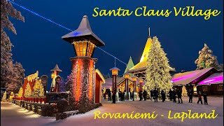 Best of Santa Claus Village at Arctic Circle Rovaniemi Lapland Finland Father Christmas compilation [upl. by Grimes]