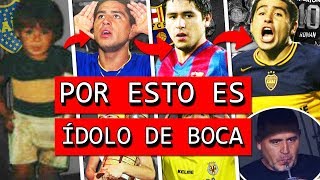 La HISTORIA de RIQUELME de estar CERCA de RIVER al rechazo del BARÇA a ser el máximo ÍDOLO de BOCA [upl. by Nireves]