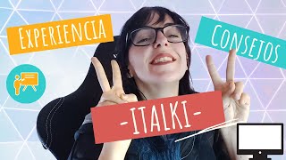 ENSEÑAR ESPAÑOL ONLINE Mi experiencia en ITALKI  TIPS para empezar [upl. by Aneleiram]