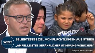 MIGRATIONSKRISE Ziel Deutschland Warum syrische Flüchtlinge diesen Favoriten in Europa haben [upl. by Adebayo]