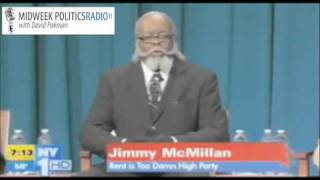 The Rent is Too Damn High Party Jimmy McMillan Debates for NY Gov [upl. by Baggott276]