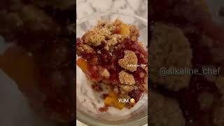 Best Recipe Ever Cherry amp Mango Crisp [upl. by Oiceladni]