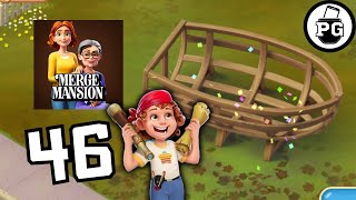 Lets Build a Pirate Ship in the Event 🏡 Merge Mansion  Gameplay Walkthrough Part 46 [upl. by Bunder]