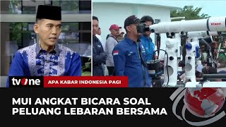 Diprediksi Pemerintah dan Muhammadiyah Lebaran Bersama ini Jawaban MUI  AKIP tvOne [upl. by Bazil]