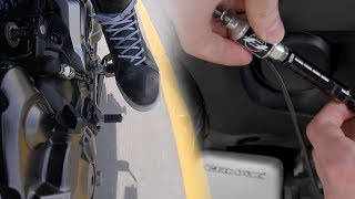 Quickshifter InstallImpressions Yamaha MT07 EP 06 [upl. by Garibold380]