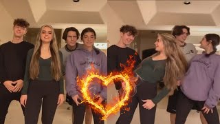 Charli Damelio Chase Hudson Addison Rae and Bryce Halls Tiktok video together❤❤ [upl. by Des]