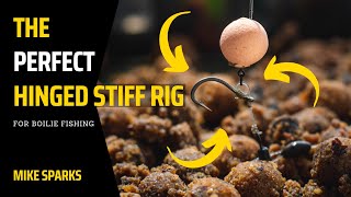 How To Tie The Perfect Hinged Stiff Rig for Boilie Fishing [upl. by Elder]