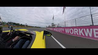 Onboard Dallara Stradale Sportscar Event 2024 FDM Jyllandsringen 1 of 2 [upl. by Ahsha521]