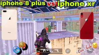 iphone 8 plus vs iphone xr 1 vs 1 pubg gamplay iphone xr vs iphone 8 plus comparison in 2024 [upl. by Anaidiriv173]