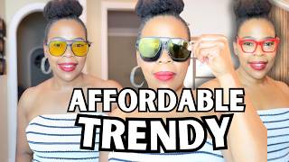 The Best Affordable Prescription Glasses with Coupon Code FYTOO Try On Haul [upl. by Anayrb]