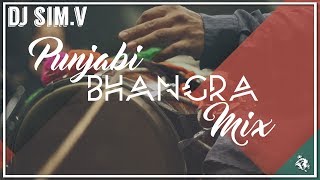 NonStop Punjabi Bhangra Mix  Dj SimV  Syco TM [upl. by Stanleigh468]