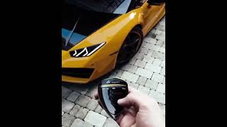 Lamborghini change colors by remote control SHORTS [upl. by Nezah]