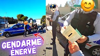 😡UN GENDARME ÉNERVÉ IL SARRETE DEVANT LES MOTARDS  POLICIER COOL  MOTARDS vs POLICE [upl. by Crystie]