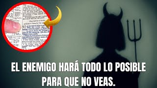 🌟 ¡El Versículo Que Deja Al Diablo Desesperado y Sin Fuerzas 🙏 Oración Poderosa [upl. by Yelssew548]