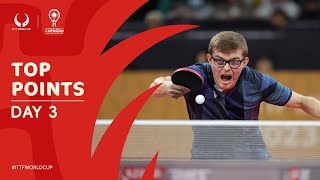 Top Points of Day 3  ITTF Mixed Team World Cup 2023 [upl. by Avery]