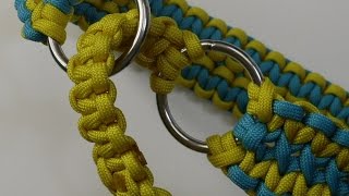 Knüpfanleitung 10 Minuten Halsband  Paracord Halsband Hund [upl. by Noswal]