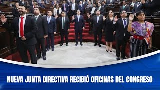 Nueva Junta Directiva recibió oficinas del Congreso [upl. by Aaberg]