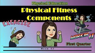 Physical Fitness Components HRF and SRF  Physical Education 7 8 9 10  1st Quarter  Maam CJ [upl. by Melosa437]