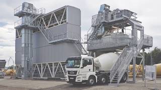 Liebherr  Hochsilo für BetonMischanlagen [upl. by Orfield]