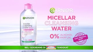 JANGAN SKIP PROMO TERBARU DARI GARNIER MICELLAR CLEANSING WATER ALLIN1 [upl. by Strawn39]