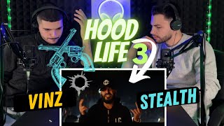 Vinz ft Stealth  Hood Life 3  REACTION [upl. by Kempe]