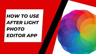 how to use afterlight editor appapplication editor app [upl. by Lewap617]