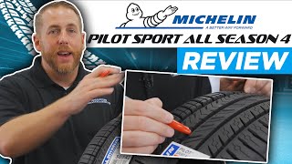 Pilot Sport All Season 4 A REAL All Season Tire Review [upl. by Melac]