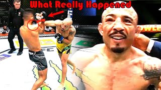 POWER What Really Happened Rob Font vs Jose Aldo [upl. by Ynttirb916]