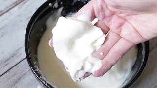 Cornstarch Slime AKA Oobleck  the easiest safe slime No glue or borax [upl. by Econah]