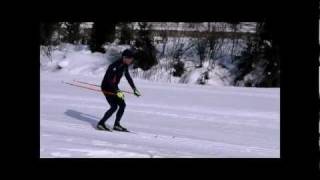 Tecniche Sci FondoTecnica Classica  XCSki Tecnique Classic Cross Country Skiing 2011 [upl. by Relyuhcs]