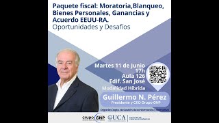 Webinar Paquete fiscal Moratoria Blanqueo Bienes Personales Ganancias y Acuerdo EEUURA [upl. by Lissner765]