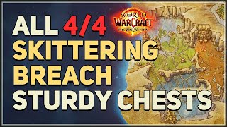 All Skittering Breach Sturdy Chests Locations WoW [upl. by Aniret]