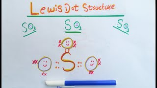 Lewis Dot Structure of SO3 SO3 lewis Dot Structure  Sulfur Trioxide🔥 [upl. by Puritan701]