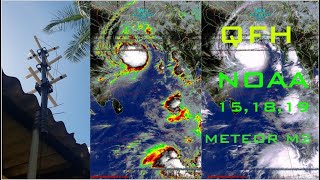 Building a Quadrifilar Helix Antenna QFH for NOAA satellite reception RTLSDR NOAA 151819 [upl. by Kaplan]