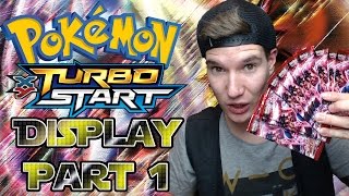 TURBOPOWER POKÉMON TURBOSTART Booster Display Opening [upl. by Moishe798]