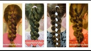 Hair4MyPrincess Hairstyles and Braiding Tutorials Channel Trailer [upl. by Carpio]