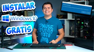 Como Instalar Windows 10 Gratis y Activarlo en 2021  Protomdz [upl. by Ottie]