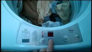 Haier HLP23E Portable Washing Machine OverviewReview [upl. by Shepp]