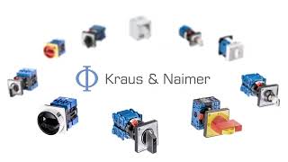 Commutatore a camme rotativo Kraus amp Naimer Rotary cam switch Interruttore a camme [upl. by Hervey]