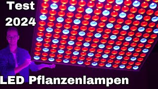 Lohnt ein LED Pflanzenlicht für die Anzucht LED Pflanzenlampen Test 2024 [upl. by Drawd]