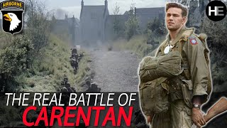 THE BATTLE OF CARENTAN  The German View  Normandy WW2 [upl. by Ahsilem]