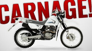 Can You HARD ENDURO a Suzuki DR200 [upl. by Llenor]